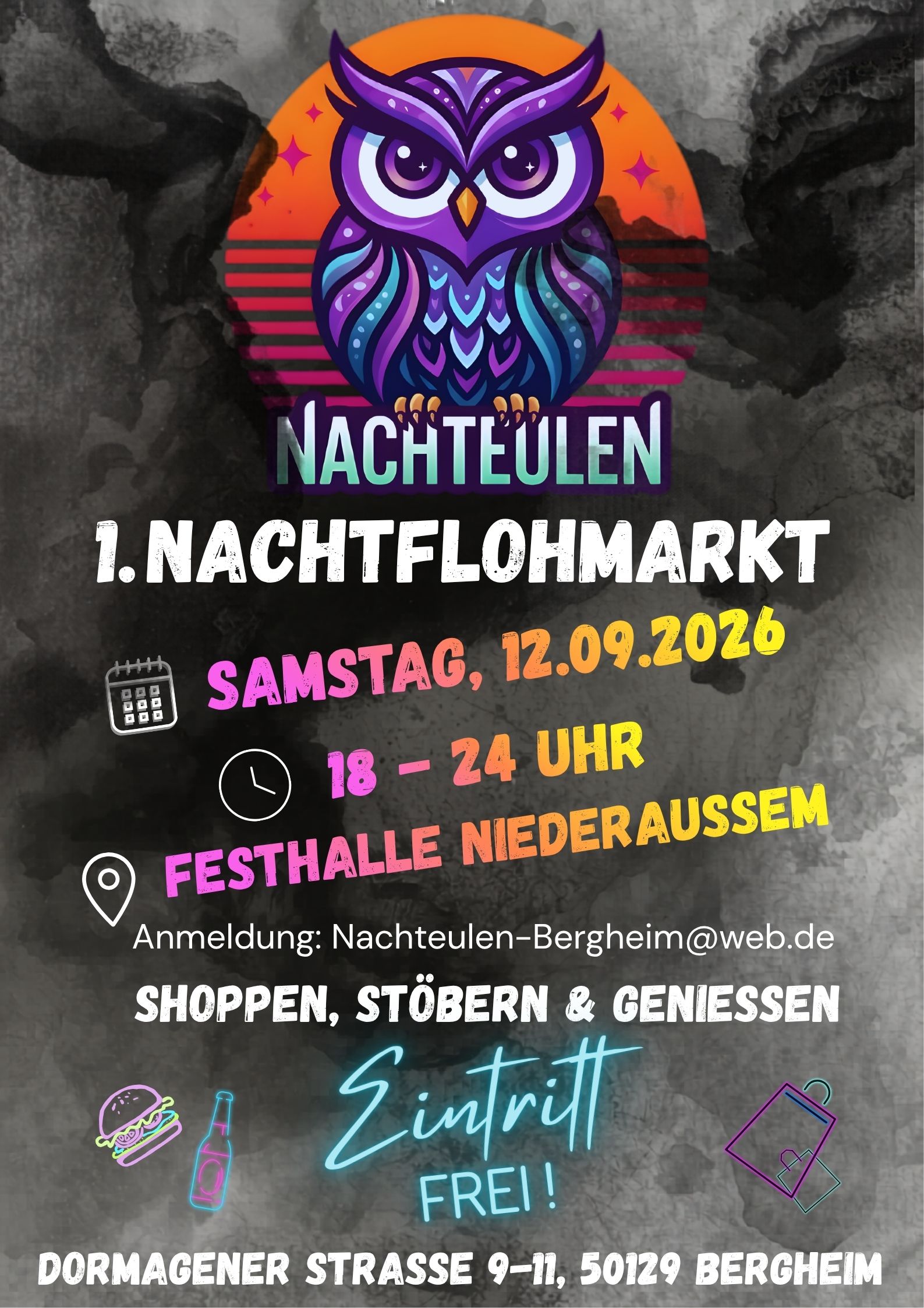 1. Nachtflohmarkt Bergheim
