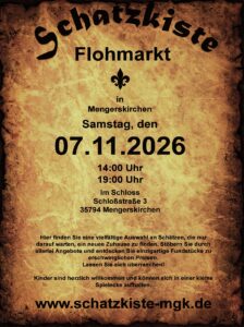 Flohmarkt Mengerskirchen 7.11.2026